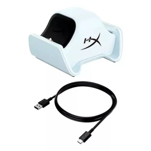 Cargador Joystick HYPERX ChargePlay Duo PS5 Blanco
