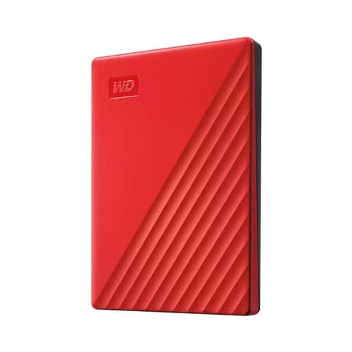 Disco duro portatil WD My Passport 2TB USB 3.2 Rojo