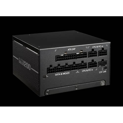 Fuente Cooler Master Elite Gold 1200W 80 Plus Full Modular A/AR Cord