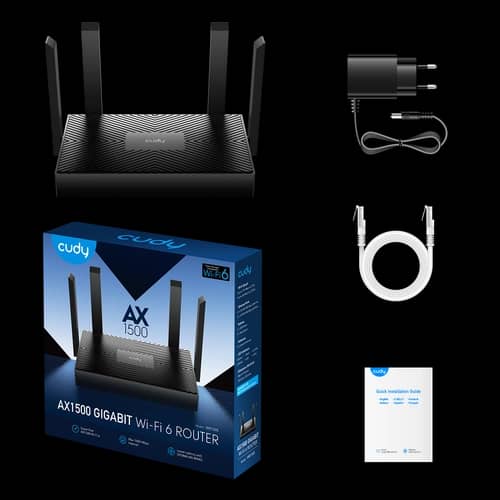 Router Cudy AX1500 Gigabit WI-FI 6