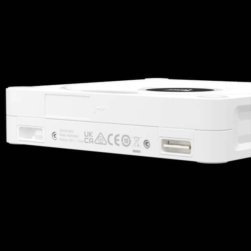 Kit de ventiladores CORSAIR PWM de 120 mm QX120 RGB x3 blanco con iCUE Link