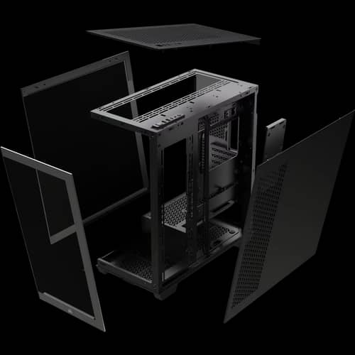 Gabinete CORSAIR 3500X Mid-Tower PC negro