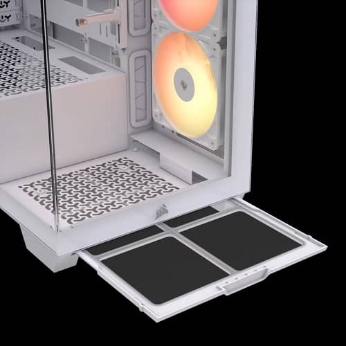 Gabinete CORSAIR semitorre 3500X RS-R ARGB blanco