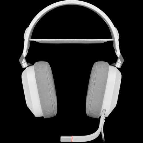 Auriculares gaming cable CORSAIR HS80 RGB USB, blanco