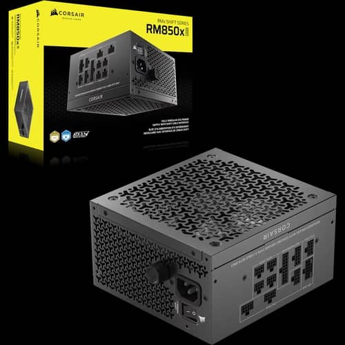 Fuente CORSAIR RM850X SHIFT 850W ATX 3.1 PCIe 5.1 Full Modular conexión lateral