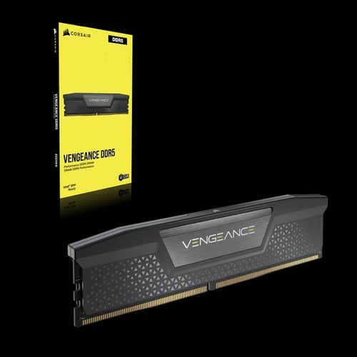 Memoria Ram UDIMM CORSAIR VENGEANCE 32GB DDR5 6000Mhz CL38 1.35V (2 x 16GB) Intel XMP