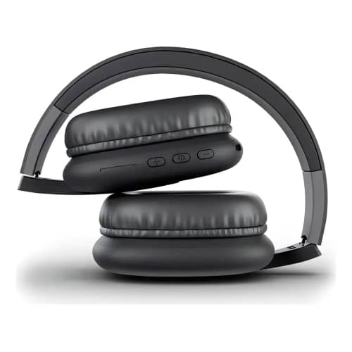 Auricular Klip Xtreme, Vincha Inalámbrico 25Hs,Plegable, Negro