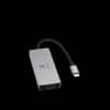 Adaptador Xtech , Multipuerto 5 en 1, Usb C, 17cm