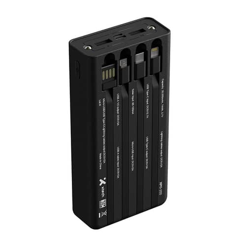 Power Xtech,20000 mAh,Panel solar, 6 salidas