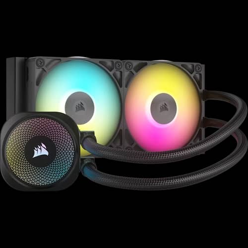 Liquid cooler CORSAIR iCUE LINK TITAN 240 RX RGB Negro