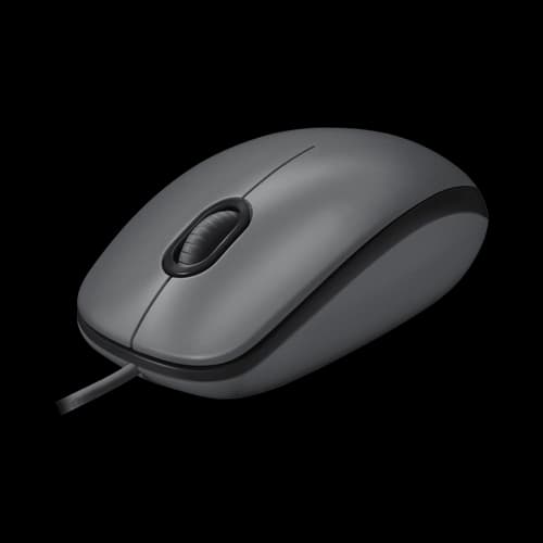Mouse c/Cable LOGITECH M100 Negro