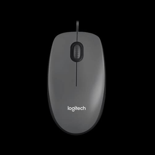 Mouse c/Cable LOGITECH M100 Negro