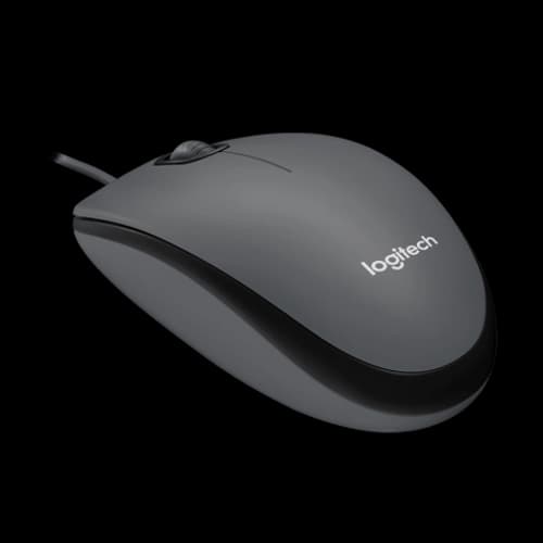 Mouse c/Cable LOGITECH M100 Negro