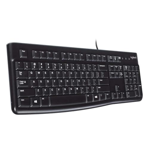 Teclado c/Cable LOGITECH K120 Negro