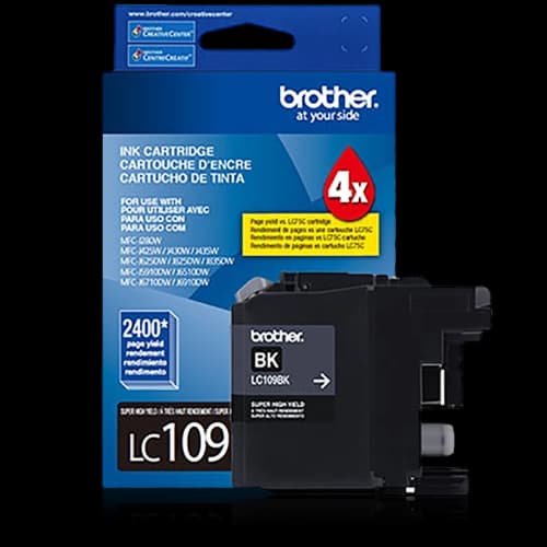 Cartucho de tinta LC-109BK Negro