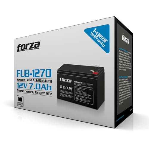Bateria FUB FORZA sellada plomo acido 12v 7Ah
